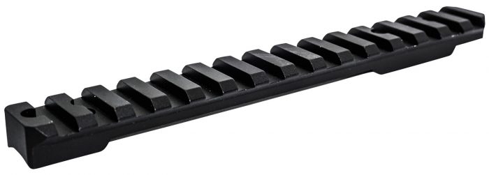 Talley PLM258749 Picatinny Rail  Black Anodized Aluminum Kimber 84L Long Action 20 MOA