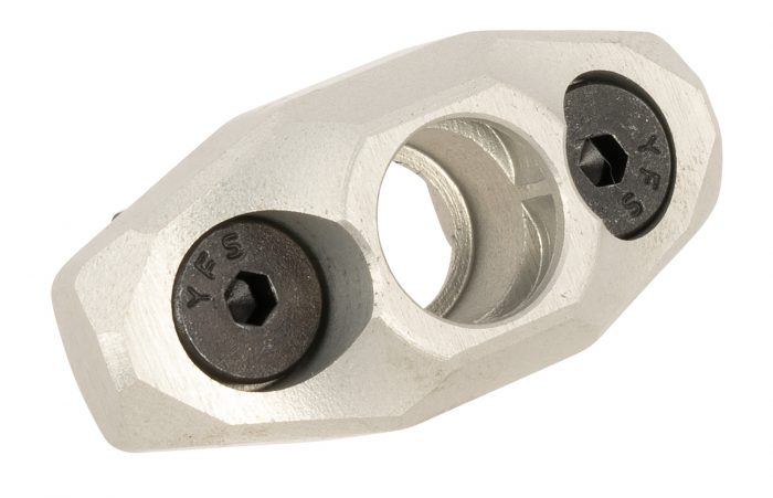 Rise Armament RA601SLVR M-LOK QD Sling Mount Silver Aluminum