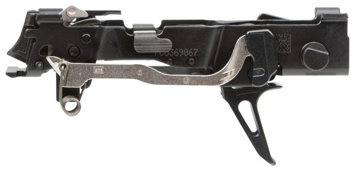 Sig Sauer 8900161 P320 Custom Works Fire Control Unit *FFL Item (FCU Only), 9mm Luger/40 S&W/357 Sig, Black Nitride, Titanium Frame & Flat Face Skeletonized Trigger, Fits Sig P320 Parts