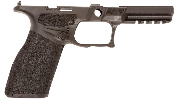 Springfield Armory EC1001STRET Echelon Grip Module Small, Standard Texture, Black Polymer, Ambi Mag Release, Includes 3 Interchangeable Backstraps