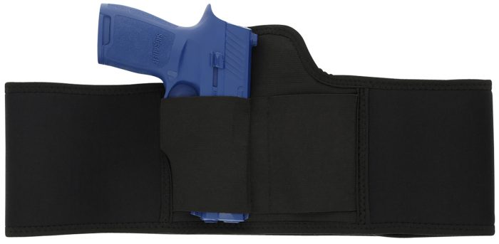 Caldwell 1201980 Tac Ops Belly Band Black Small Moisture Wicking