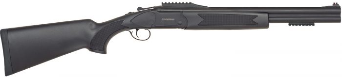 Mossberg 75484 Silver Reserve Eventide Full Size 12 Gauge Break Open 3" 2rd 18.50" Matte Blued Over/Under Vent Rib Barrel, Matte Blue w/Logo Receiver, Black Synthetic Stock, Right Hand