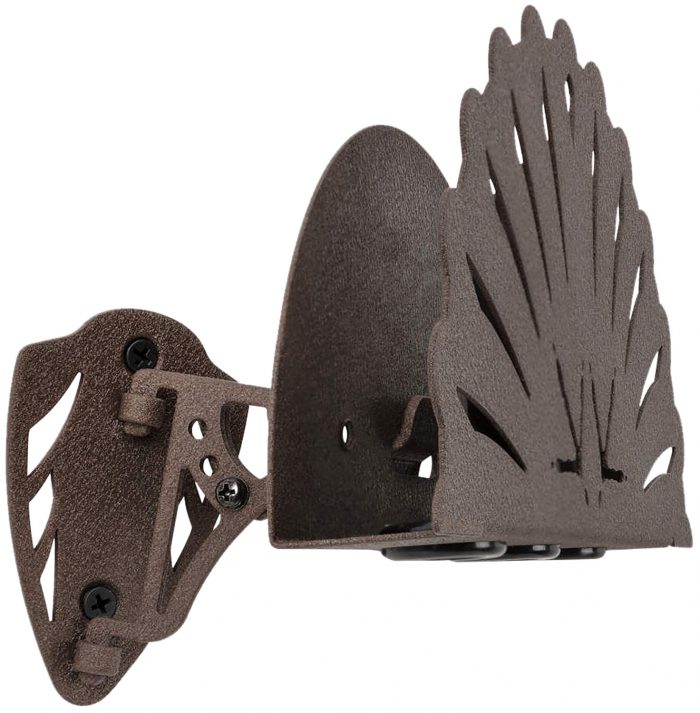 Allen 7238 EZ Mount Turkey Fan Display Wall Mount Turkey Brown Steel Includes Mounting Hardware