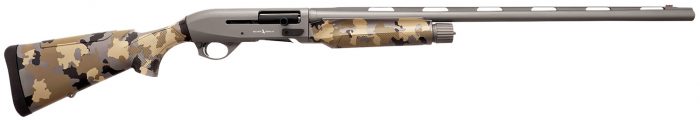 Silver Eagle Arms A21228OS2 Alpha 2  12 Gauge 3" 4+1 28" Gray Cerakote Chrome Lined Vent Rib Barrel & Steel Receiver, Old School Camo Synthetic Fixed Stock