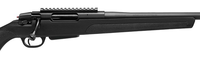 Stevens 18939 334  30-06 Springfield 3+1 22" Matte Black Target Crown Barrel, Drilled & Tapped w/Picatinny Rail Carbon Steel Receiver, Black Fixed Sporter Synthetic Stock