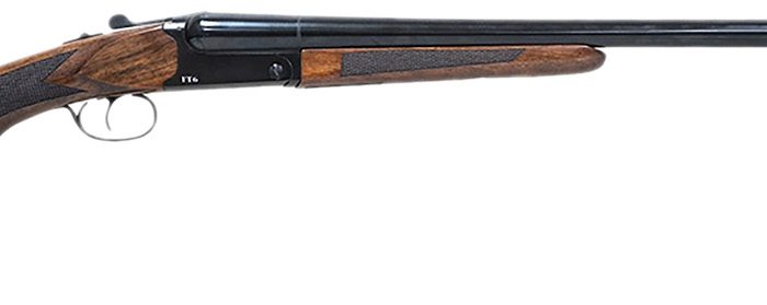 Pointer FT62028 FT6  Full Size 20 Gauge Break Open 3" 2rd 28" Black Side By Side Barrel, Black Anodized Aluminum Receiver, Fixed Turkish Walnut Stock, Ambidextrous