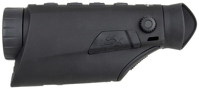 Steiner 9523 Nighthunter Lite H35 GenII Thermal Monocular Matte Black 1-4x35mm, 400x300 12 Micron 50 Hz Resolution