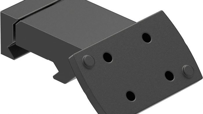 Leupold 173236 DeltaPoint Pro  45 Degree Matte Black Aluminum Picatinny Rail Mount 0 MOA