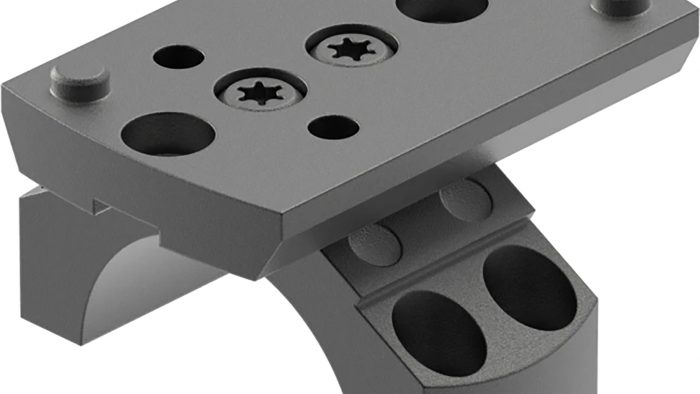 Leupold 175541 DeltaPoint Pro Ring Mount Matte Black Aluminum 1" Tube Picatinny/Weaver