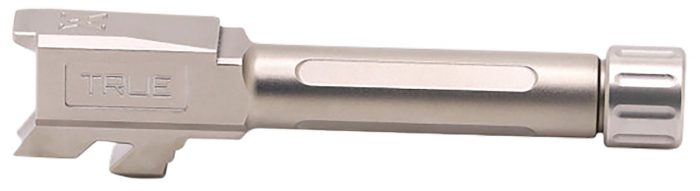 True Precision Inc TPG43BXT Glock  9mm Luger 3.90" Threaded Satin Stainless Steel, Fits Glock 43/43X