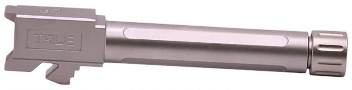 True Precision Inc TPG19BXT Glock  9mm Luger 4.50" Threaded Satin Stainless Steel, Fits Glock 19 Gen1-5