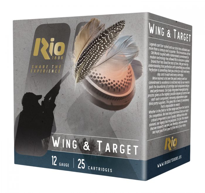 Rio Ammunition WT2875 Wing & Target  12Gauge 2.75" 1oz 7.5Shot 25 Per Box/10 Case