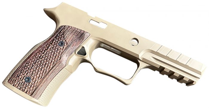 Sharps Bros SBGM10   Flat Dark Earth 7075-T6 Aluminum Fits Sig P320