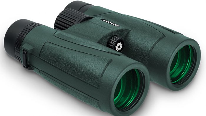 Konus 2272 Regent-HD  8x42 W.A. BaK-4 Roof Prism Center Focus Black Rubber Armor