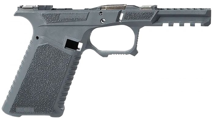 Sct Manufacturing 0225010100IC Full Size  Compatible w/ Gen3 17/22/31 Gray Polymer Frame Aggressive Texture Grip Includes Locking Block