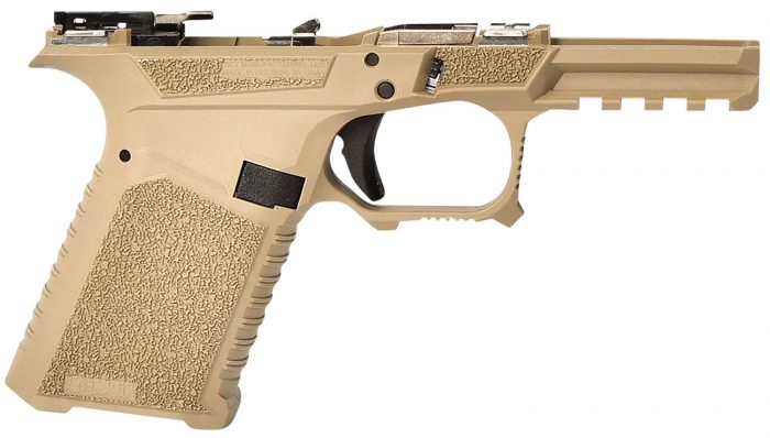 Sct Manufacturing 0226000000IA Compact  Compatible w/ Gen3 19/23/32 Flat Dark Earth Polymer Frame Aggressive Texture Grip