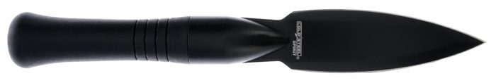 Cold Steel CSTHFS01NZ Spirit Spear Head 4.25" Fixed Spear Point Black 420 Stainless Steel Blade, 4" Black Handle
