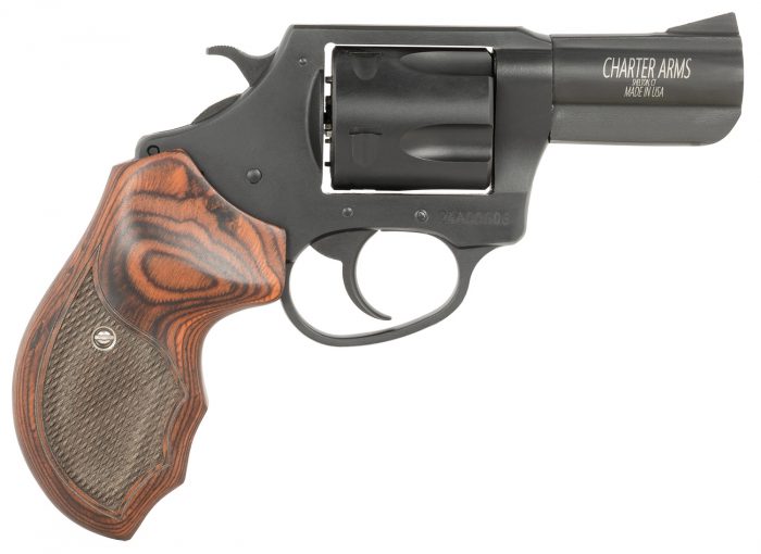 Charter Arms 14423 Bulldog  44 Special 5rd 2.50" Black Passivate Steel Barrel & Cylinder, Black Passivate Steel Frame, Rosewood Grip, Exposed Hammer
