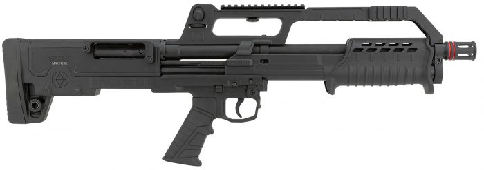 Escort HEBP41180001 BullTac PX 410 Gauge Pump 3" 5+1 18" Black Stainless Steel Barrel, Black Aluminum/Polymer Receiver w/Picatinny Rail, Black Bullpup Synthetic Stock, Black Grip