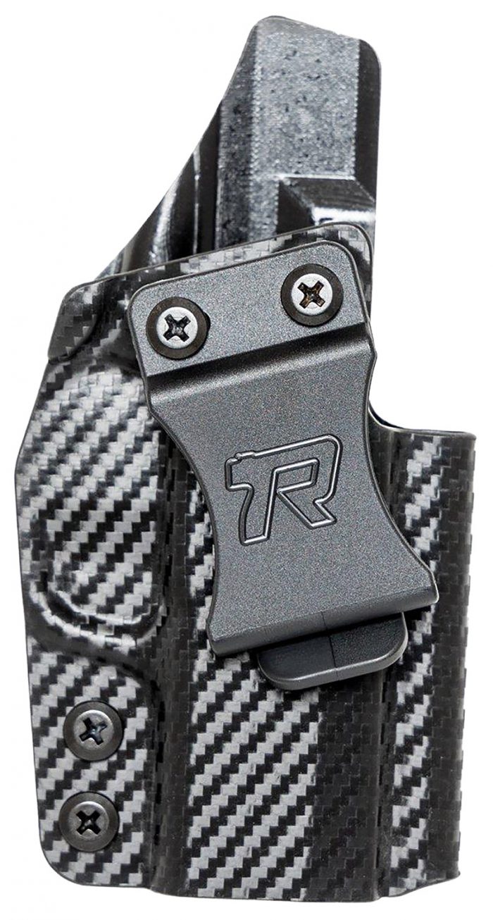 Rounded Gear SSRP365CFRHVAR Kydex  IWB Black Kydex Fits Sig P365 Belt Clip Right Hand