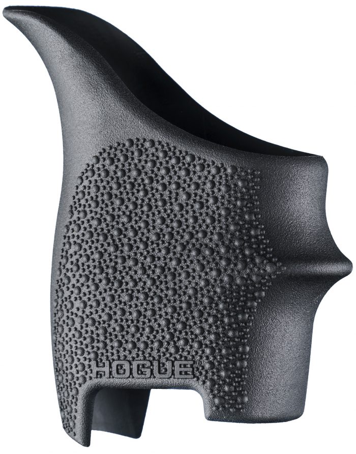 Hogue 18700 Grip Sleeve Handall Beavertail Black Rubber