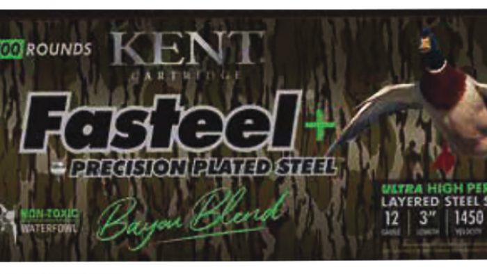 Kent Cartridge CC123FSP363X5 Fasteel + Precision Steel Sports South Exclusive 12 Gauge 3" 1 1/4 oz 3x5 Shot 100 Per Box/2 Cs