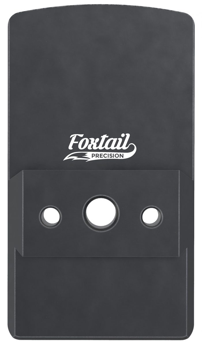 Foxtail Precision 100016 Rear Sight Dovetail Optic Adapter Plate for S&W M&P/M&P 2.0  Black Anodized Smith & Wesson M&P 2.0/C.O.R.E
