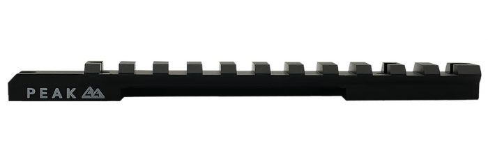 Weatherby J010005 Picatinny Rail  Matte Black Aluminum Weatherby Vanguard Weaver Mount Long Action 20 MOA