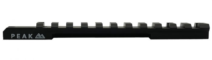 Weatherby J010006 Picatinny Rail  Matte Black Aluminum Weatherby Vanguard Weaver Mount Short Action 20 MOA
