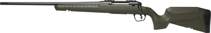 Savage Arms 32078 Axis 2  400 Legend 4+1 20" Matte Black Sporter Barrel, Matte Black Drilled & Tapped Steel Receiver, Fixed Green Synthetic Stock, Left Hand