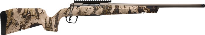 Savage Arms 32320 Axis 2 Pro 308 Win 4+1 20" Gun Metal Bronze Cerakote Heavy Sporter Threaded Barrel & Picatinny Rail Carbon Steel Receiver, Fixed Western Camo Synthetic Stock, Right Hand