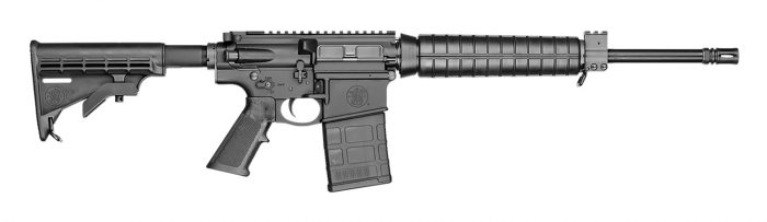 Smith & Wesson 12606 M&P10 Sport 6.5 Creedmoor 20+1 16" Black Armornite Steel Barrel, Matte Black Picatinny Rail Aluminum Receiver, 6 Position Black Synthetic Stock, Black Polymer Grip
