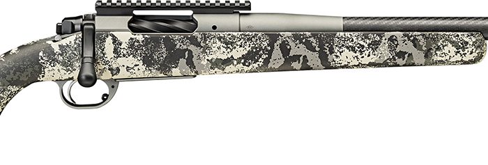 Springfield Armory BAB92465PRCCFY 2020 Boundary  6.5 PRC 3rd 24" Tactical Gray Cerakote Model 2020 Stainless Steel Receiver Rogue Camo Carbon Fiber Stock