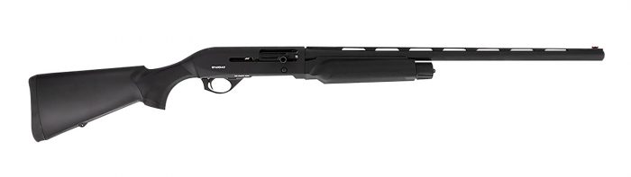 Spandau Arms 21000185 S2 Field 12 Gauge Semi-Auto 3" 3- 2.75" Shells 24" Black Vent Rib Barrel, Black Drilled & Tapped Receiver, Fixed Black Polymer Stock, Benelli Choke Tube System