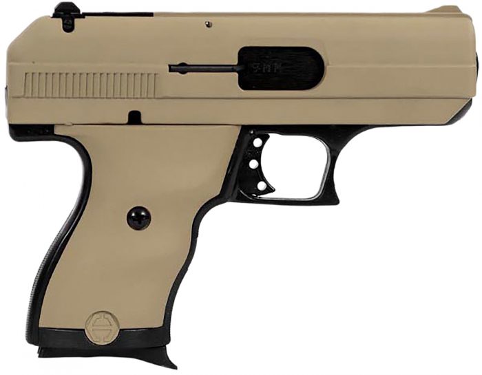 Hi-Point 916FDE C9  9mm Luger 8+1 3.50" Black Stainless Steel Barrel, Flat Dark Earth Steel Serrated Slide & Polymer Frame, Flat Dark Earth Plastic Grip, Right Hand