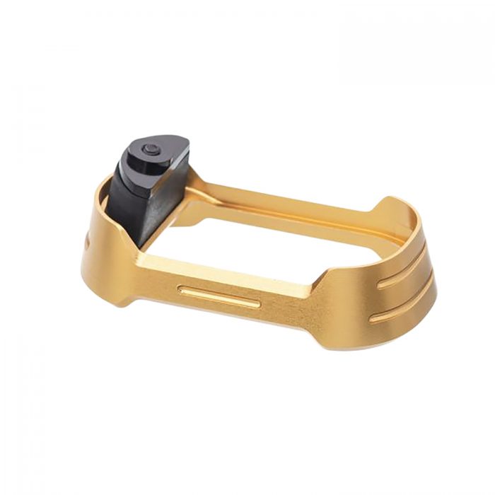 Tyrant CNC TDG48MWGOLD  Magwell Fits Glock 43x/48 Gold 6061 Aluminum