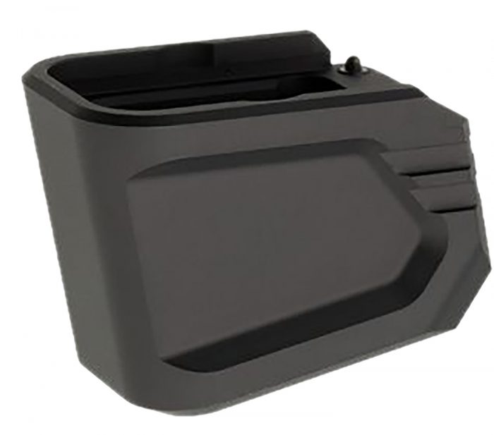 Tyrant CNC TDG19MAGEXBLK  Magazine Extension Fits Glock 19/23 Gen 4/5 Black Aerospace Grade Aluminum