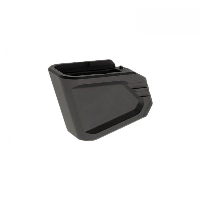 Tyrant CNC TDG17MAGEXBLK  Magazine Extension Fits Glock 17/22/34/35/19X Black Aerospace Grade Aluminum