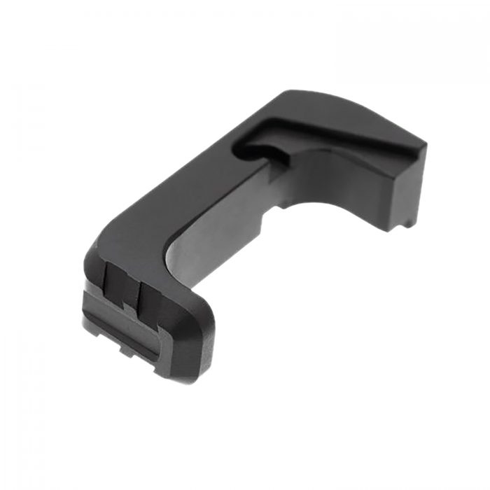 Tyrant CNC TD43X48EBLK Crossover Extended Magazine Release Glock 43x/48 Black Aerospace Grade Aluminum
