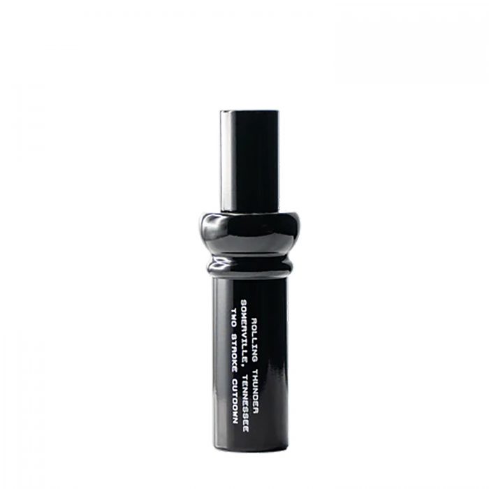 Rolling Thunder Game Call DC212BLK Two Stroke Double Reed Cutdown Attracts Ducks Blackout Acrylic