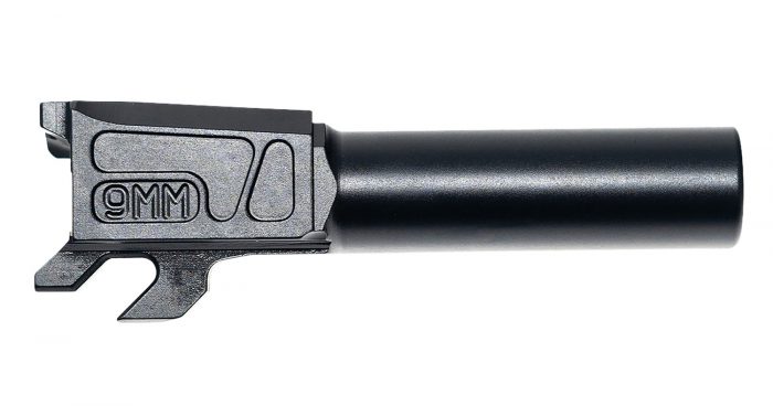 Faxon Firearms M&PA910NSNOQ-N Duty Series  9mm Luger Black Nitride Steel, Fits M&P Shield 3.1"