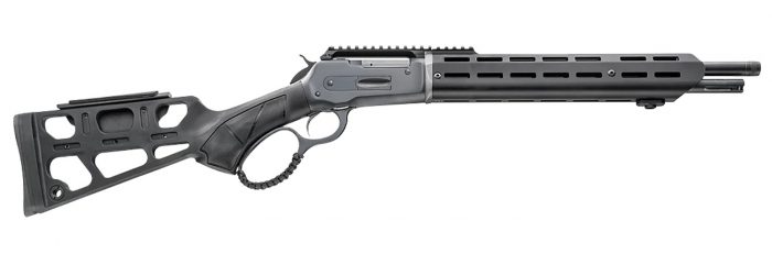 Chiappa Firearms 920439 Wildlands 86 45-70 4+1 16.50" Black Anodized Steel Threaded Barrel, Matte Blued Picatinny Rail Steel Receiver, M-LOK Handguard, Skeletonized Black Synthetic Stock