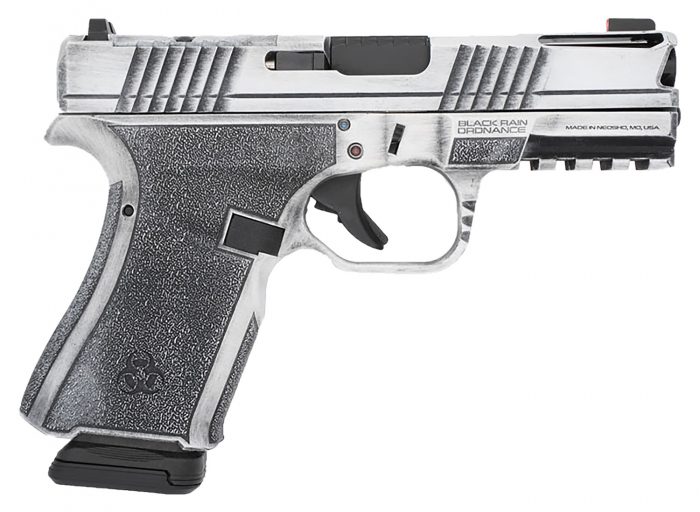 Black Rain Ordnance FLP9MMWB   Compact Frame 9mm 15+1 4" Stainless Steel Slide