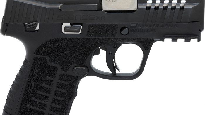 Savage Arms 67052 Stance XR 9mm 13+1 3.20" Natural Black Nitride Ported Stainless Steel Slide Black Glass Filled Nylon Grip Ambidextrous