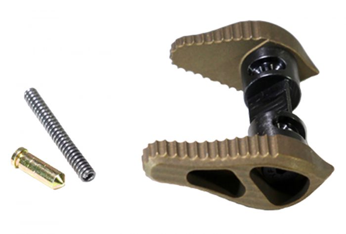 Timber Creek Outdoors AMBISSBB Safety Selector  Compatible w/ Mil-Spec Lower Receiver Burnt Bronze Aluminum