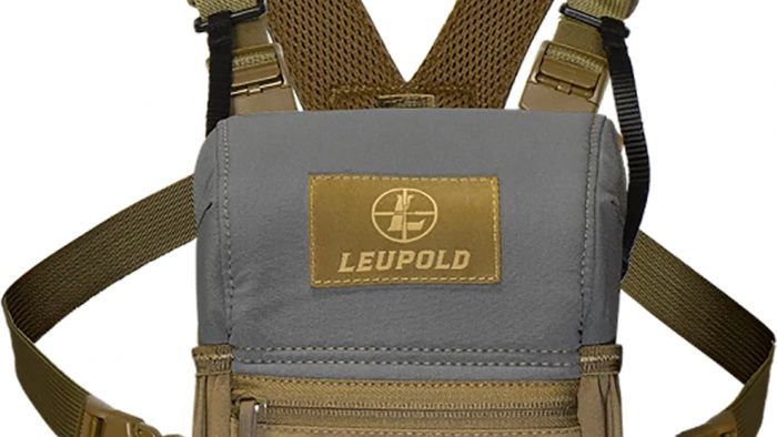 Leupold 185628 Enclosed Binocular Harness Magnetic Tan/Gray