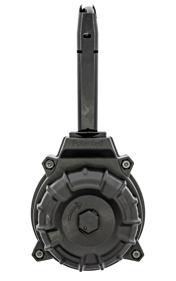 ProMag DRMA94   50rd Drum 9mm Fits Taurus TH9 Black DuPont Zytel Polymer