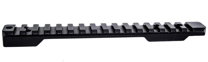 Weatherby PS0252150 Picatinny Rail Peak 44 Black Weatherby Mark V Picatinny Rail/Weaver Mount Short Action