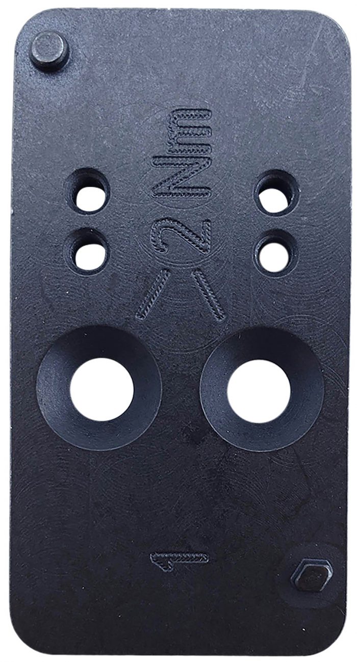 HK 50254261 VP9 Mounting Plate  Black Steel Fits H&K VP9 Optics Ready