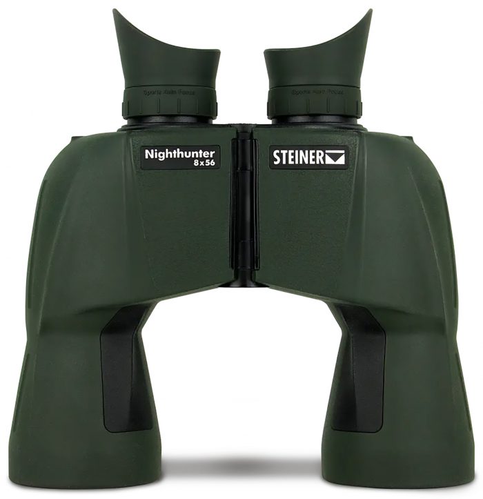 Steiner 2070 Nighthunter  8x56mm BaK-4 Porro Prism, Auto Focus, Matte Green Makrolon w/Rubber Armor